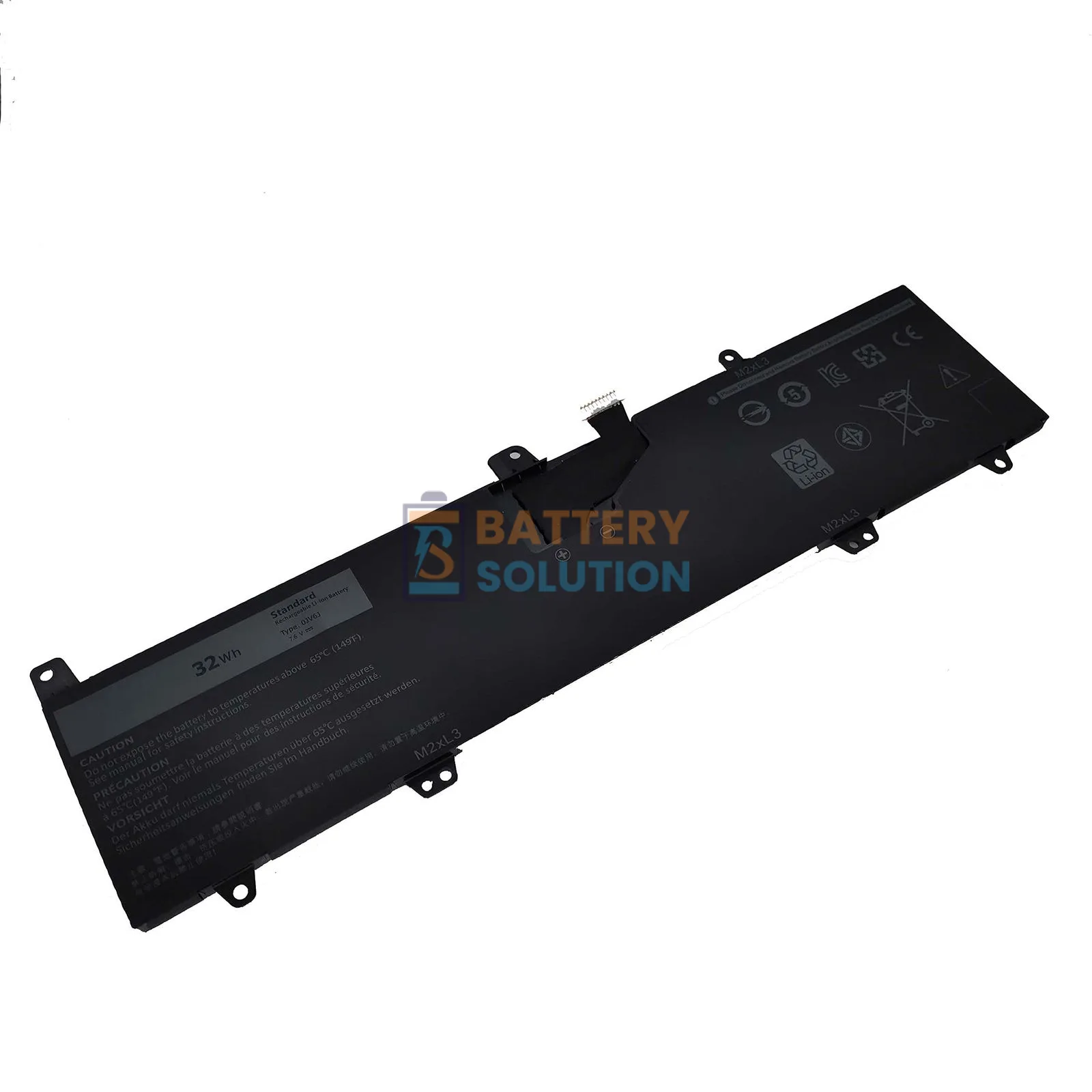 Dell 0JV6J ল্যাপটপ ব্যাটারি