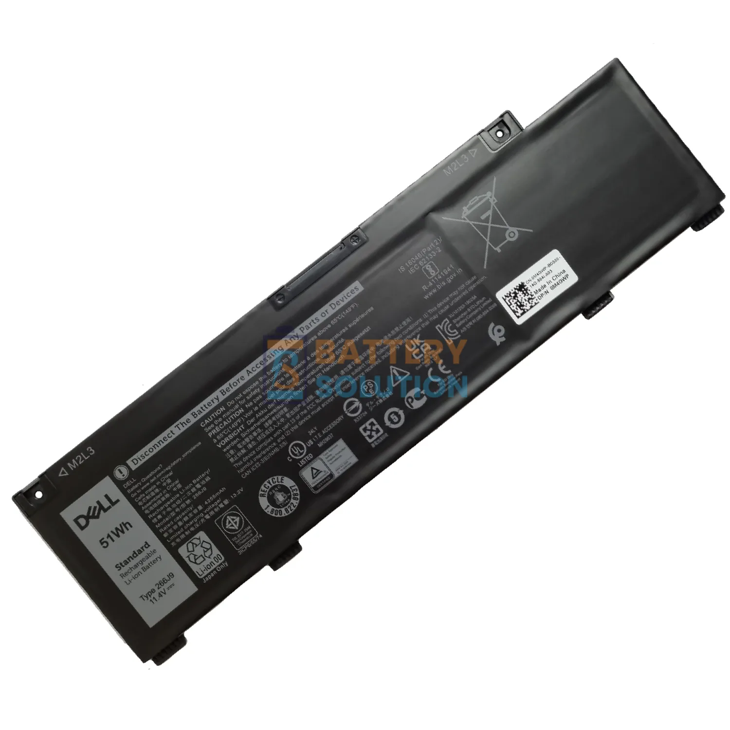 Dell 266J9 Laptop Battery