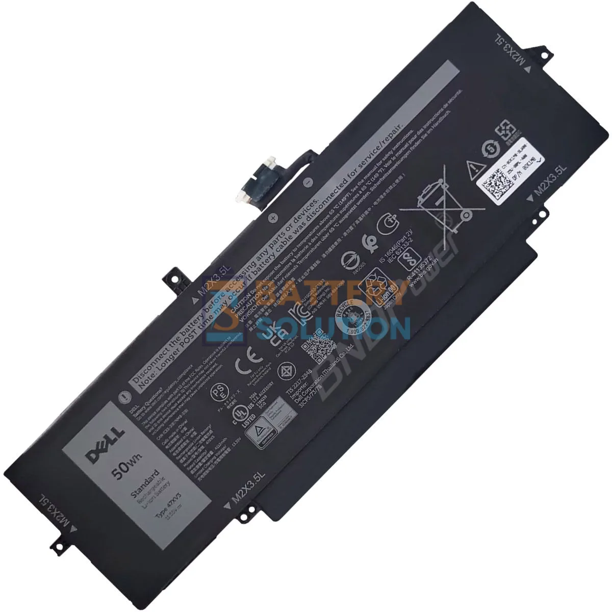 Dell 47XV3 ল্যাপটপ ব্যাটারি