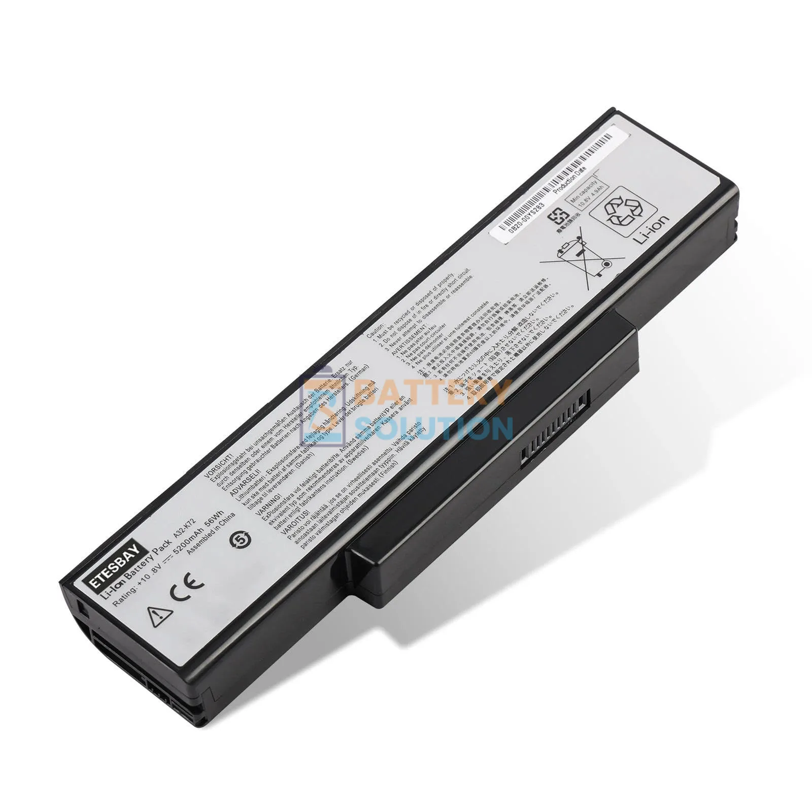 Asus A32-K72 ল্যাপটপ ব্যাটারি