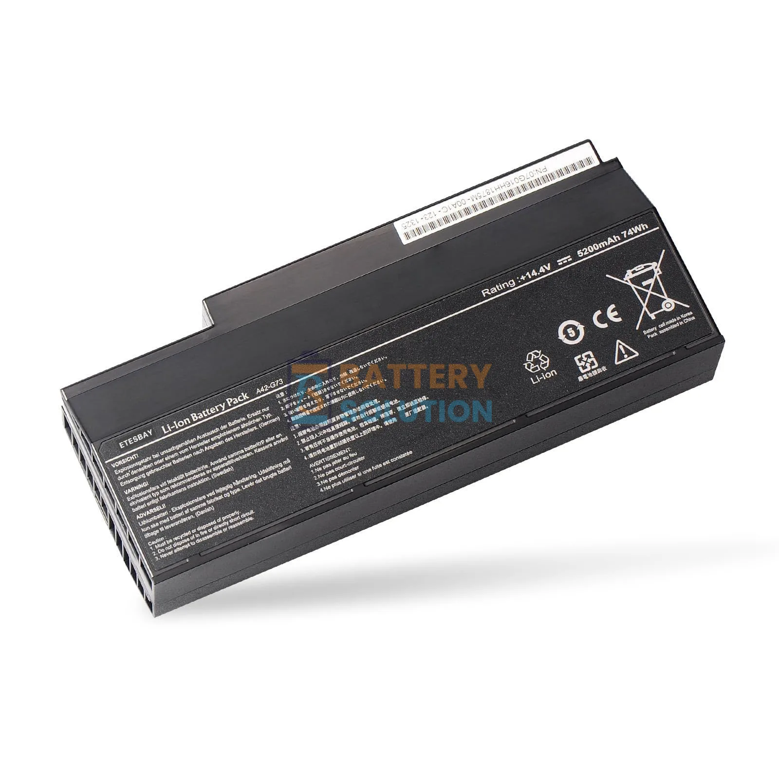 Asus A42-G73 ল্যাপটপ ব্যাটারি