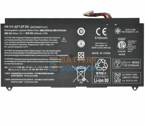 Acer AP13F3N Laptop Battery