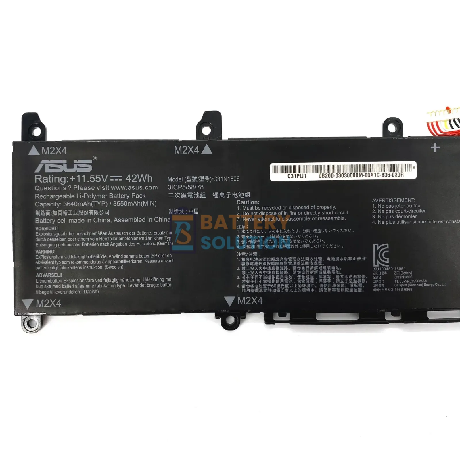 Asus C31N1806 Laptop Battery