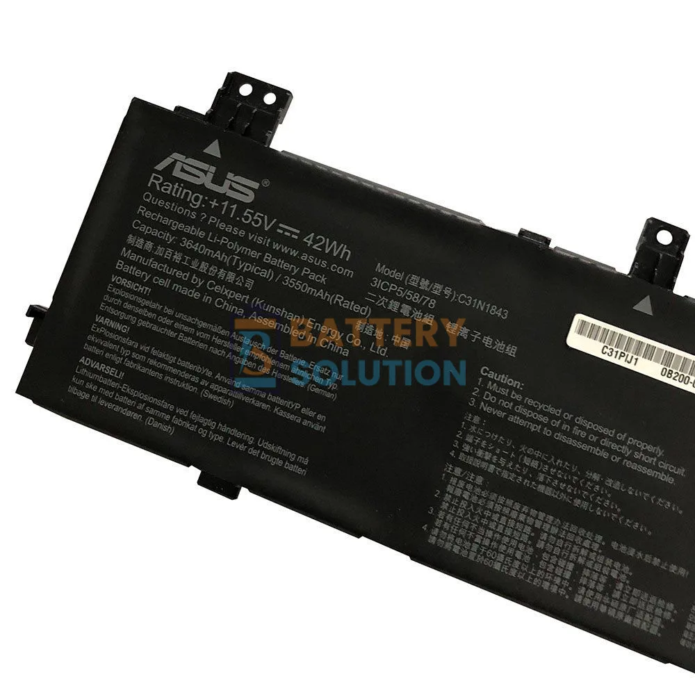 Asus C31N1843 ল্যাপটপ ব্যাটারি