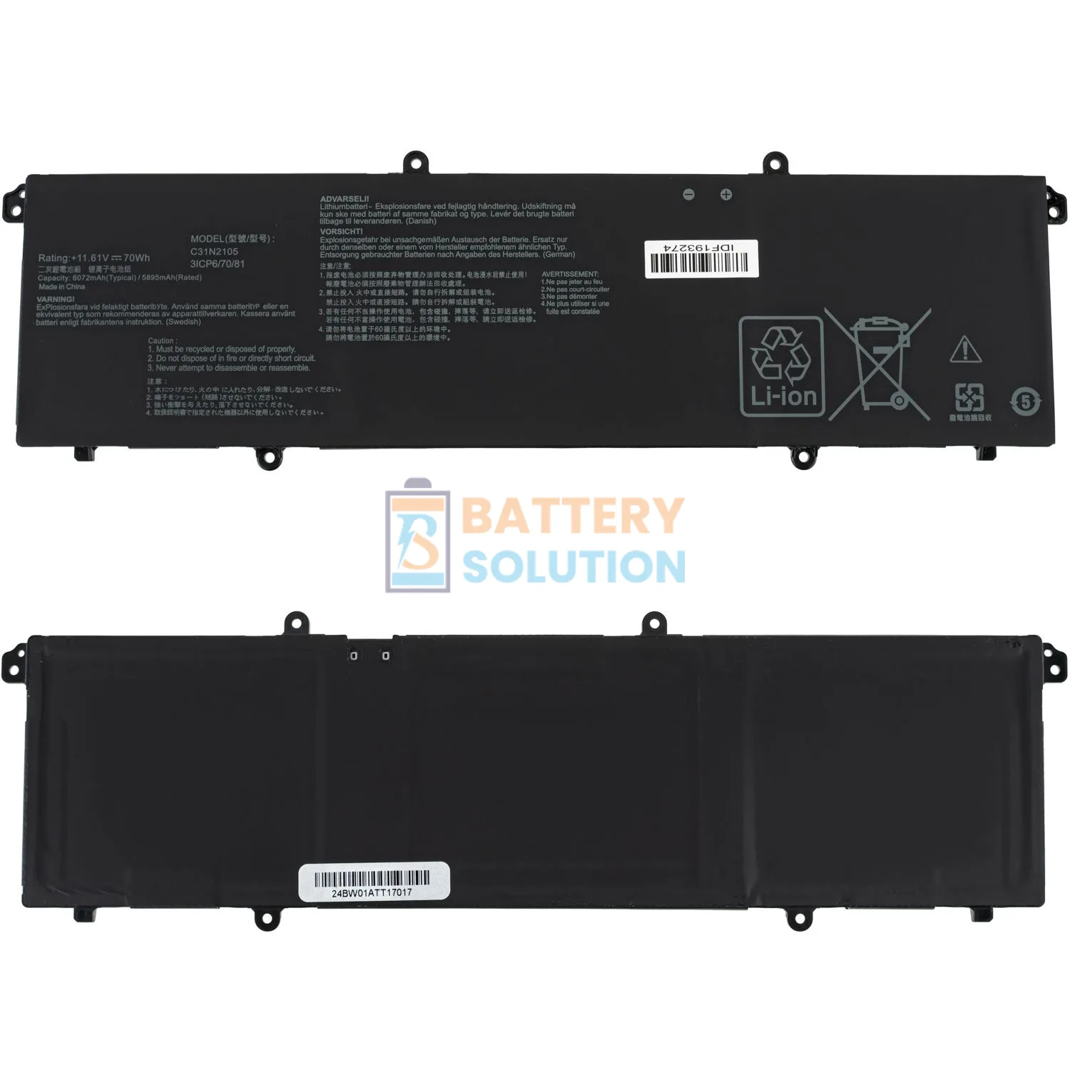 Asus C31N2105 Laptop Battery