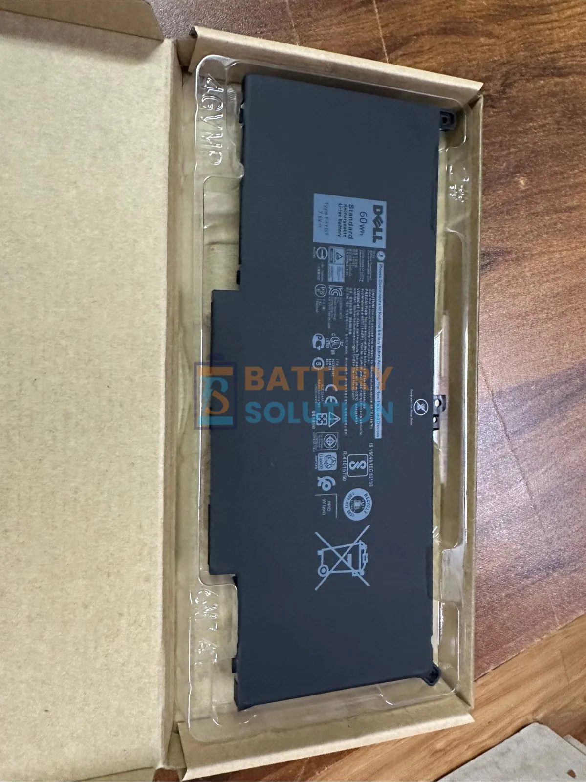 Dell F3YGT Laptop Battery