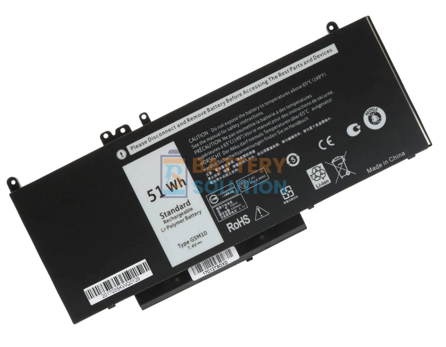Dell G5M10 Laptop Battery