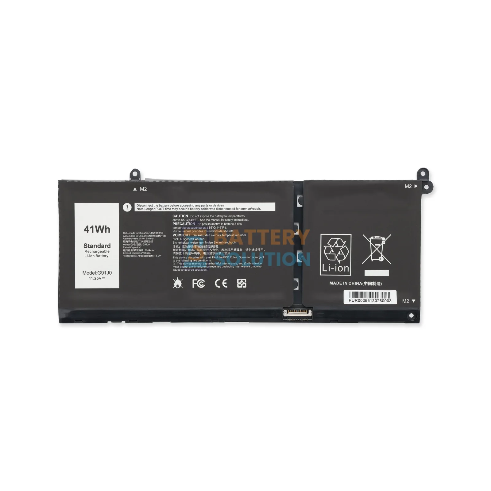 Dell G91J0 Laptop Battery