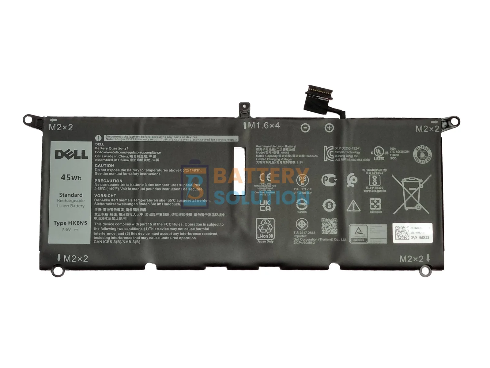 Dell HK6N5 Laptop Battery
