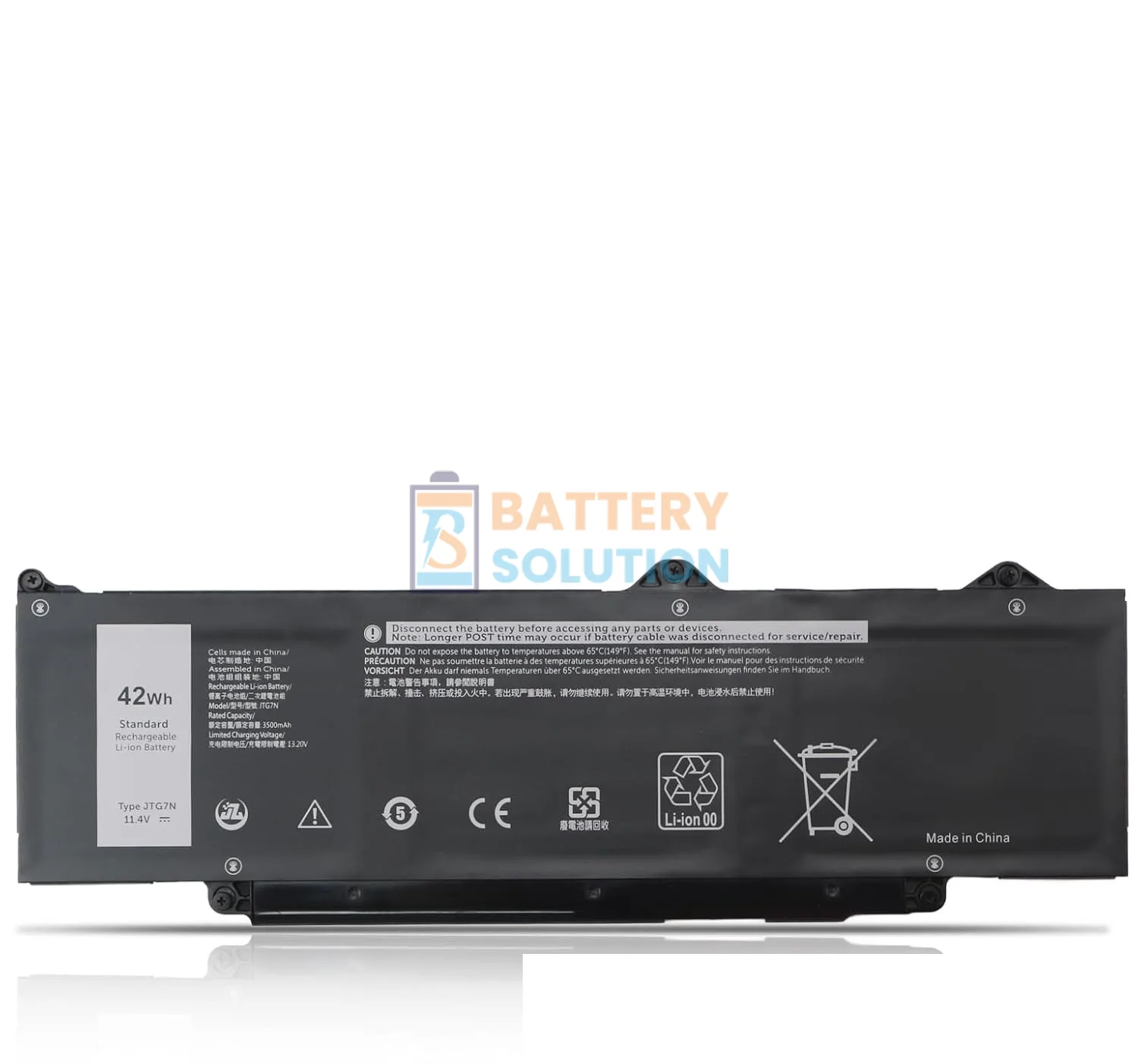 Dell JTG7N ল্যাপটপ ব্যাটারি