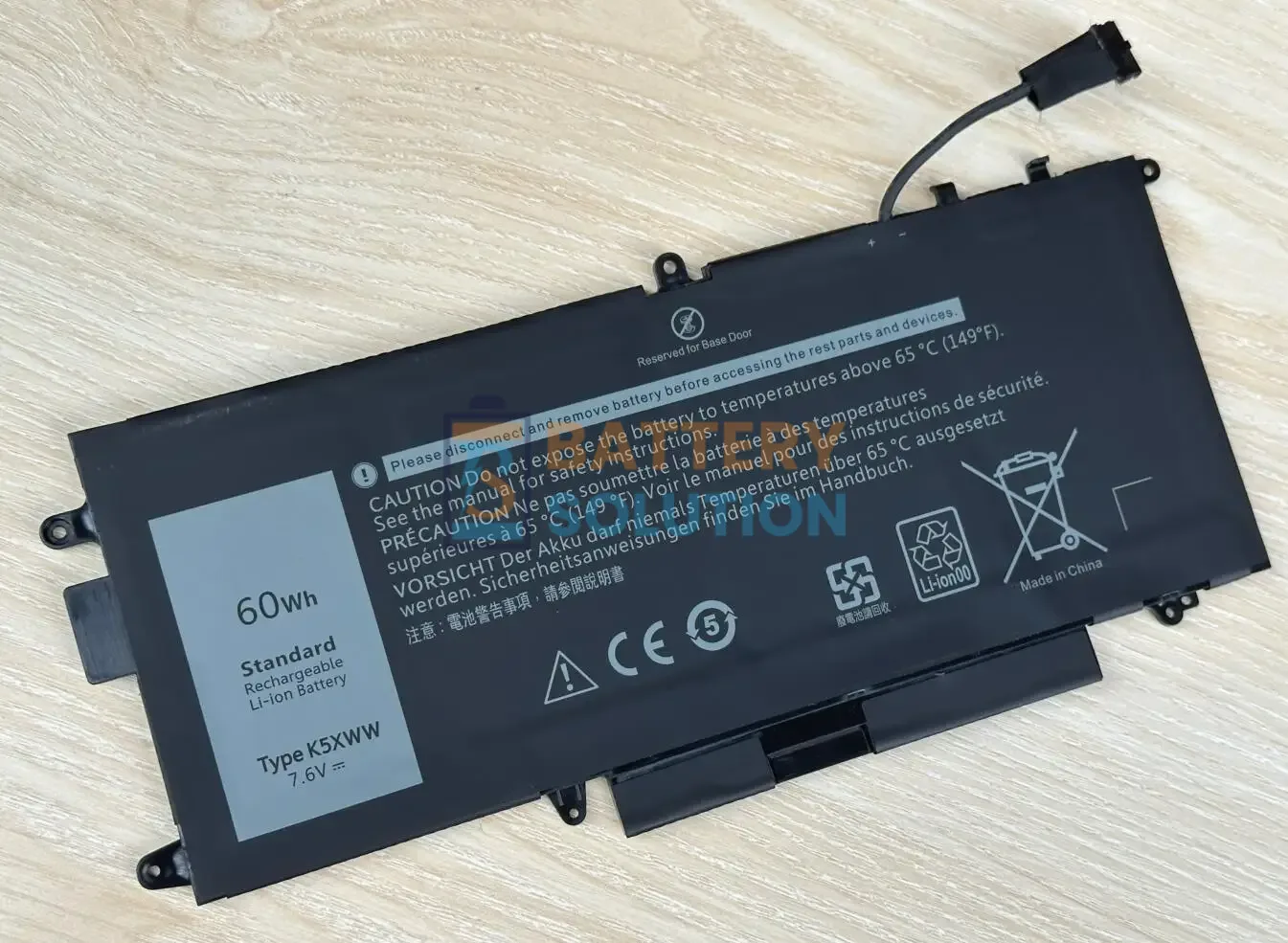 Dell K5XWW Laptop Battery