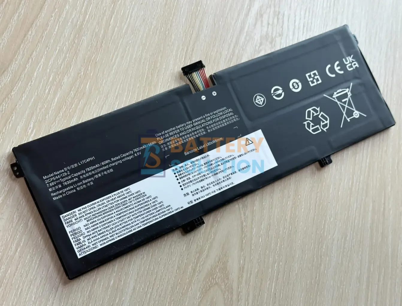 Lenovo L17C4PH1 ল্যাপটপ ব্যাটারি