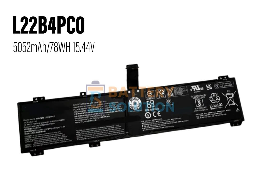Lenovo L22B4PC0 Laptop Battery
