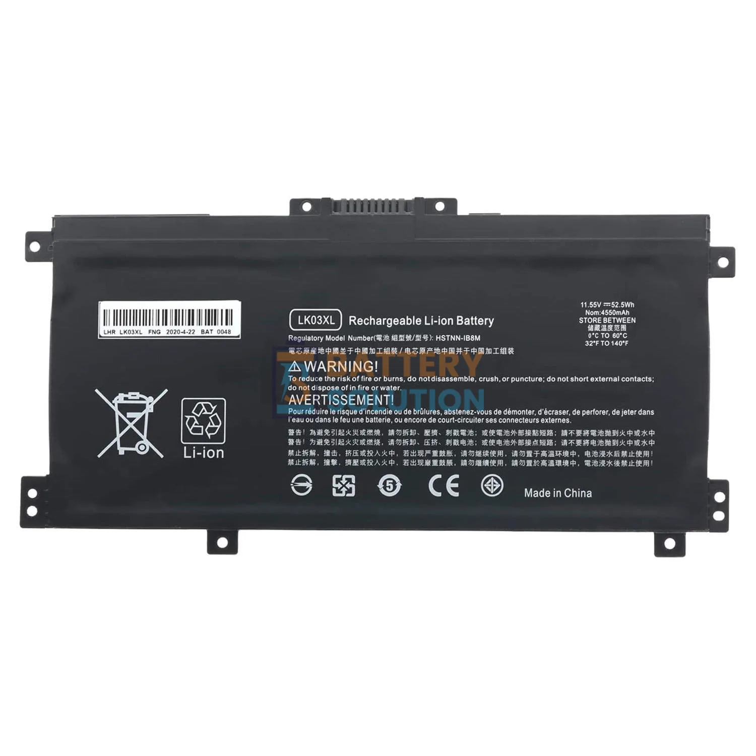 HP LK03XL ল্যাপটপ ব্যাটারি