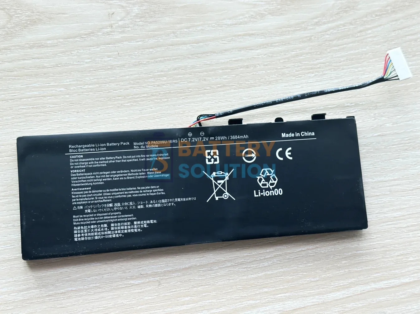 Toshiba PA5209U-1BRS Laptop Battery