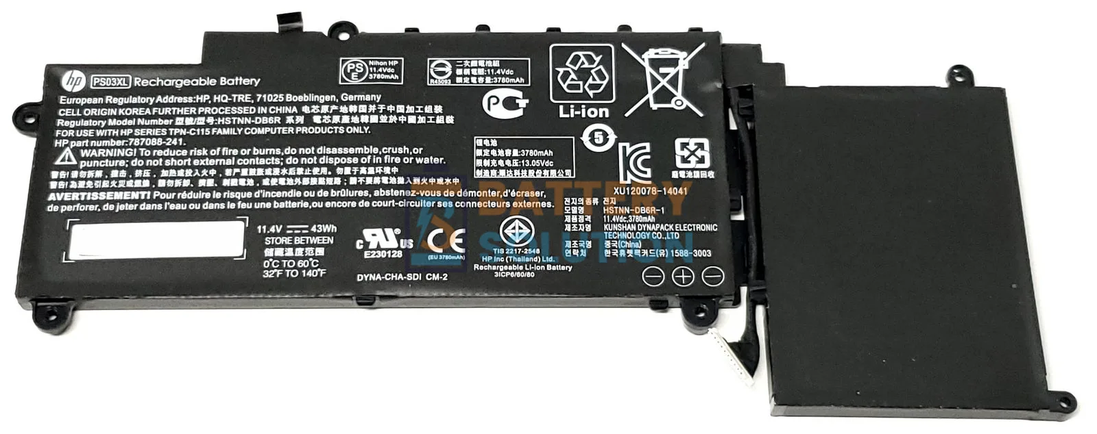 HP PS03XL Laptop Battery