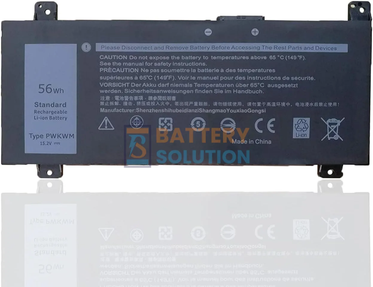Dell PWKWM ল্যাপটপ ব্যাটারি