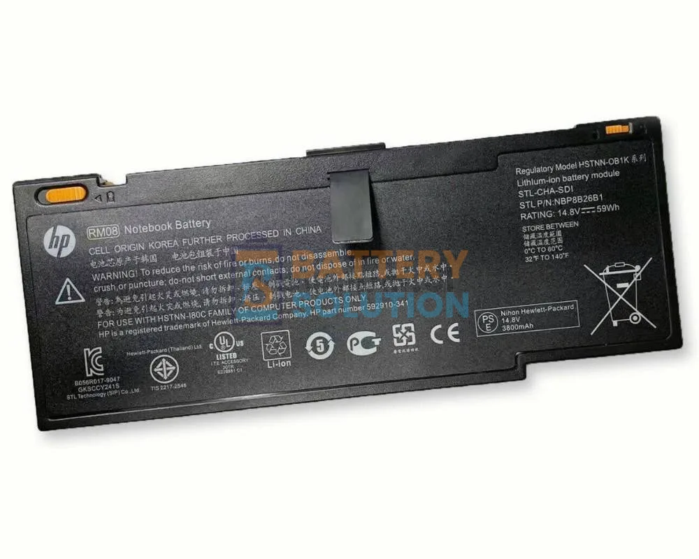 HP RM08 ল্যাপটপ ব্যাটারি