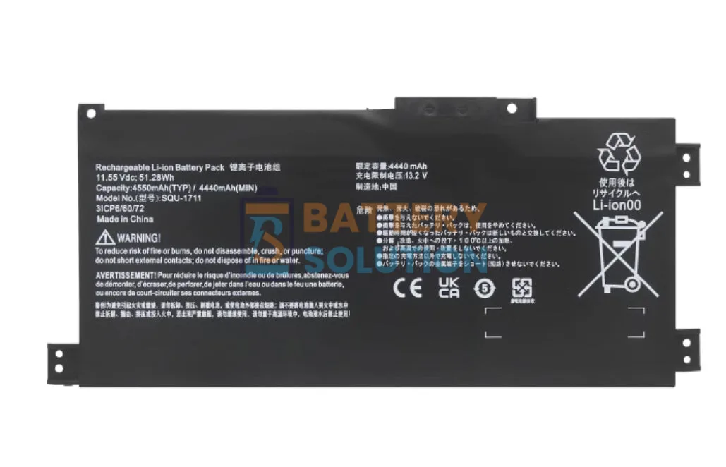 Thunderobot SQU-1711 Laptop Battery