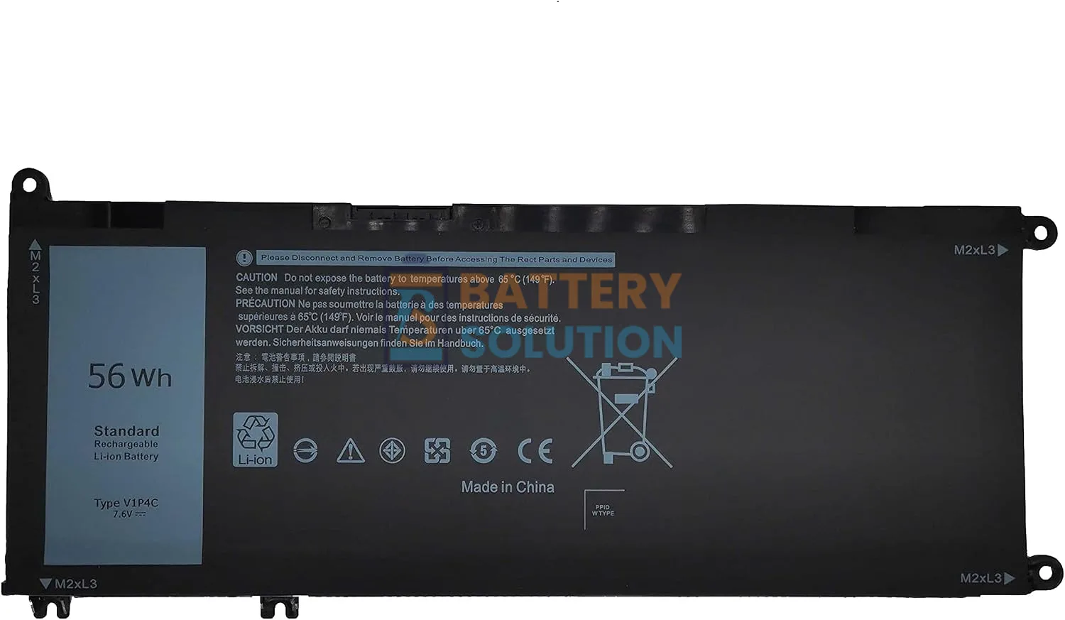 Dell V1P4C ল্যাপটপ ব্যাটারি