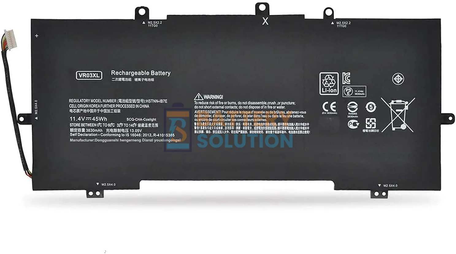 HP VR03XL ল্যাপটপ ব্যাটারি