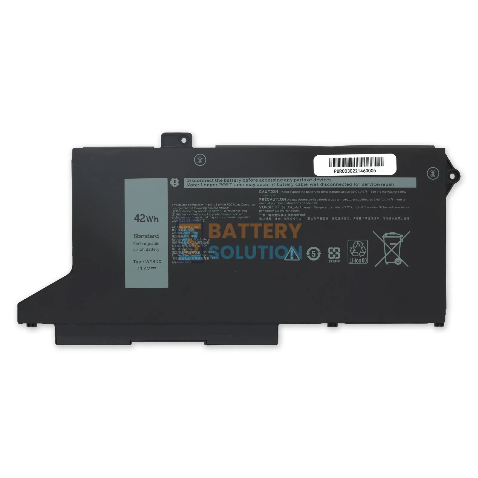 Dell WY9DX Laptop Battery