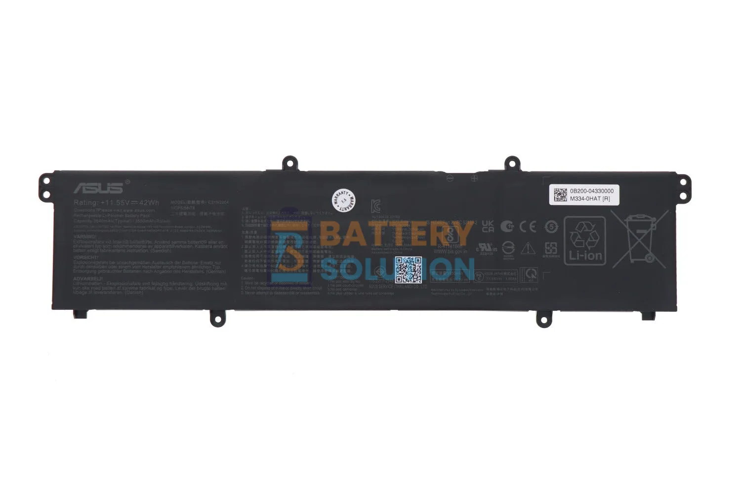 Asus C31N2204 ল্যাপটপ ব্যাটারি