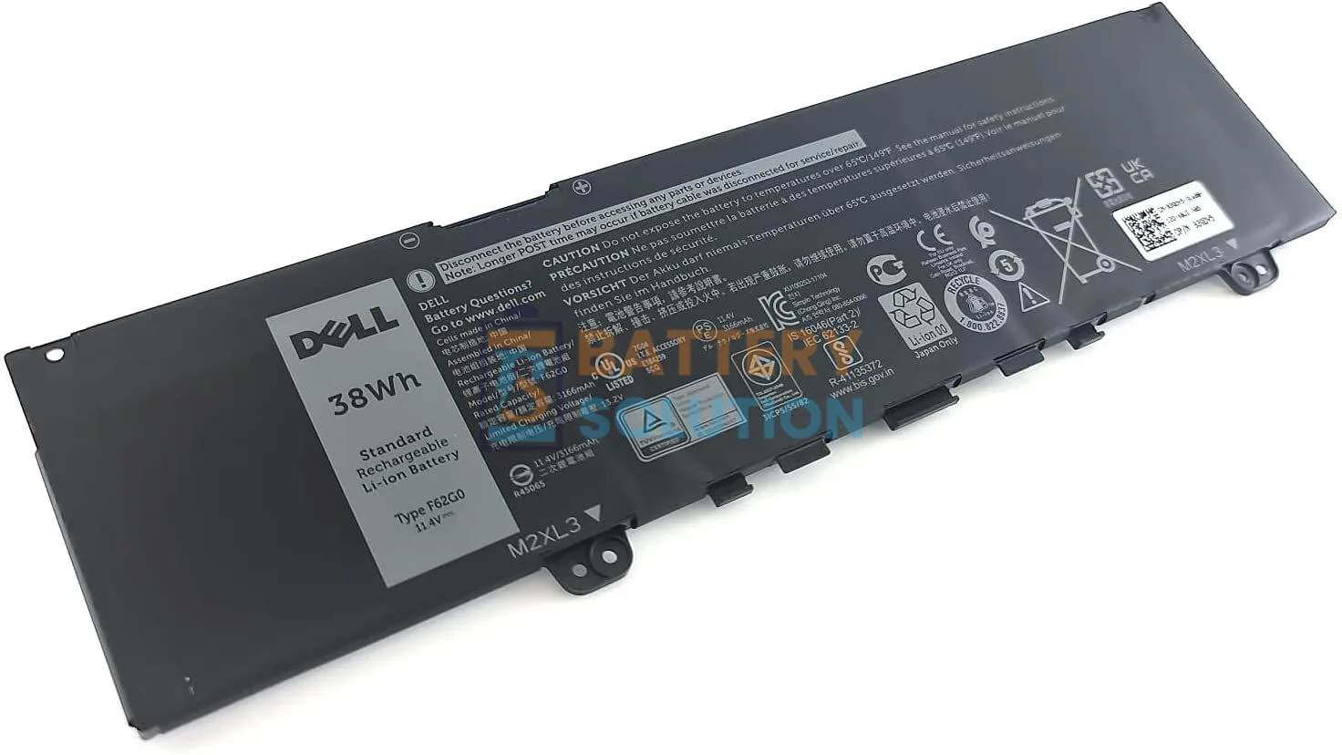 Dell F62G0 ল্যাপটপ ব্যাটারি