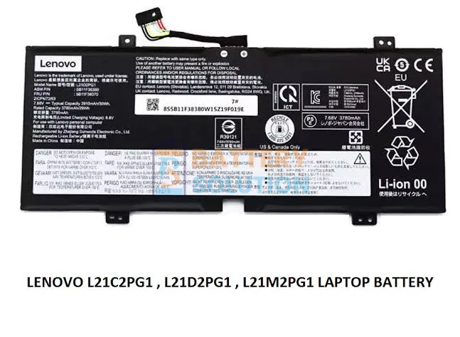 Lenovo L21M2PG1 ল্যাপটপ ব্যাটারি