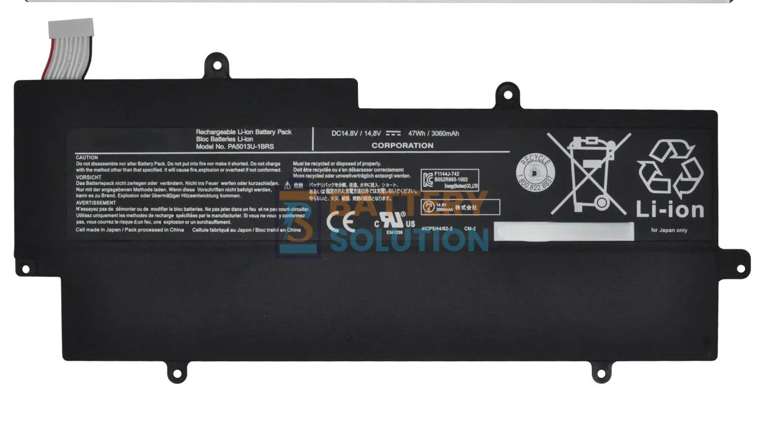 Toshiba PA5013U-1BRS ল্যাপটপ ব্যাটারি