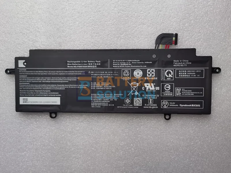 Toshiba PS0010UA1BRS Laptop Battery