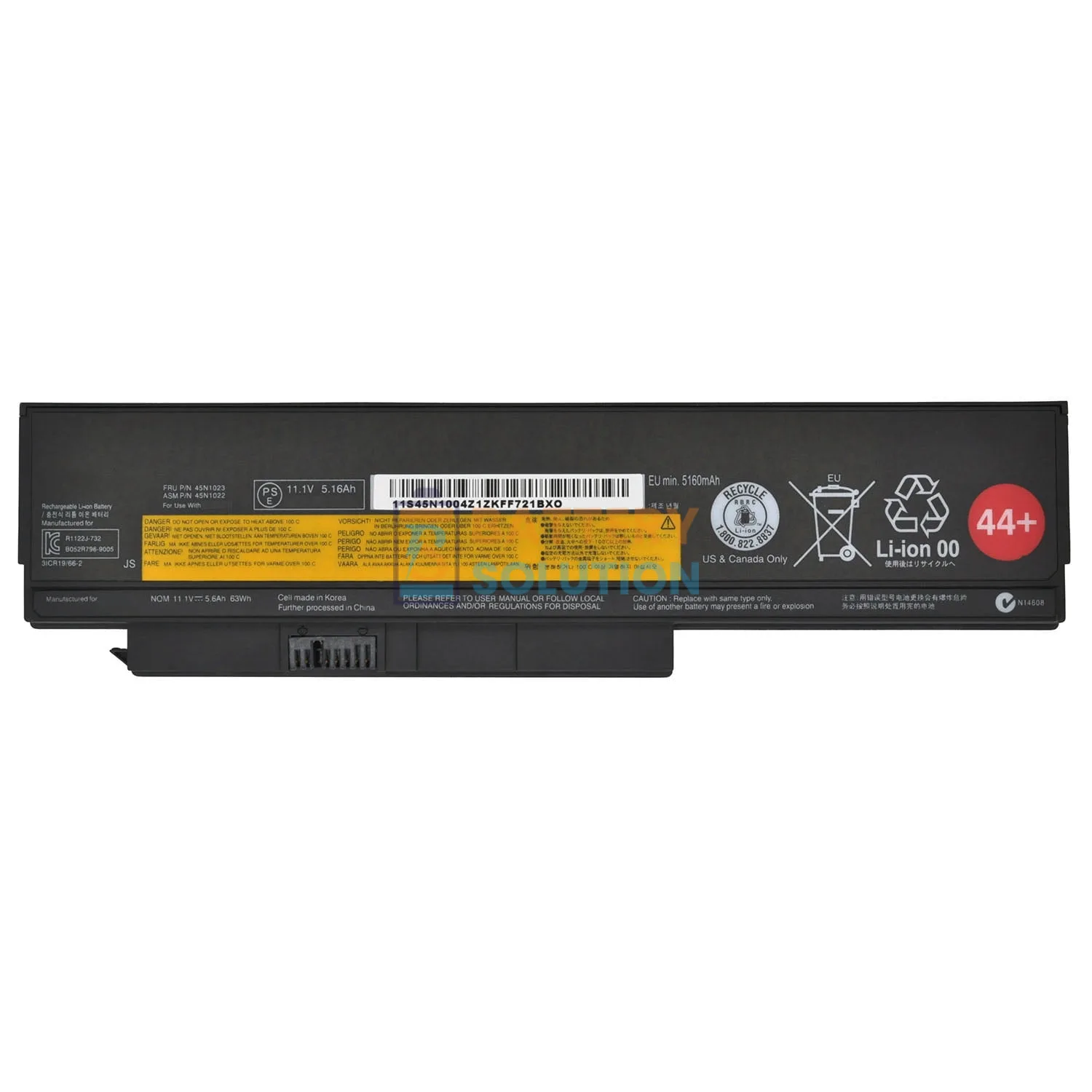 Lenovo X230 44+ ল্যাপটপ ব্যাটারি