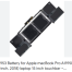 A1953 A1990 A1953 MacBook Pro 15" 2018 mid 2